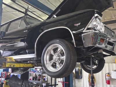 Car On Lift