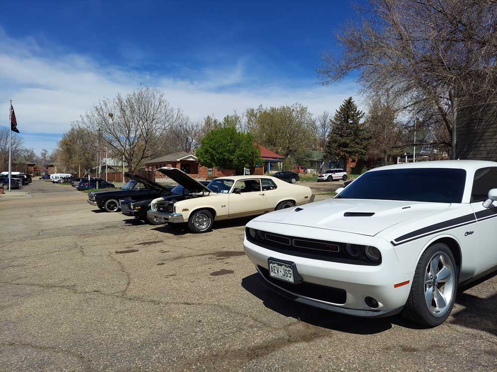 White Dodge Charger